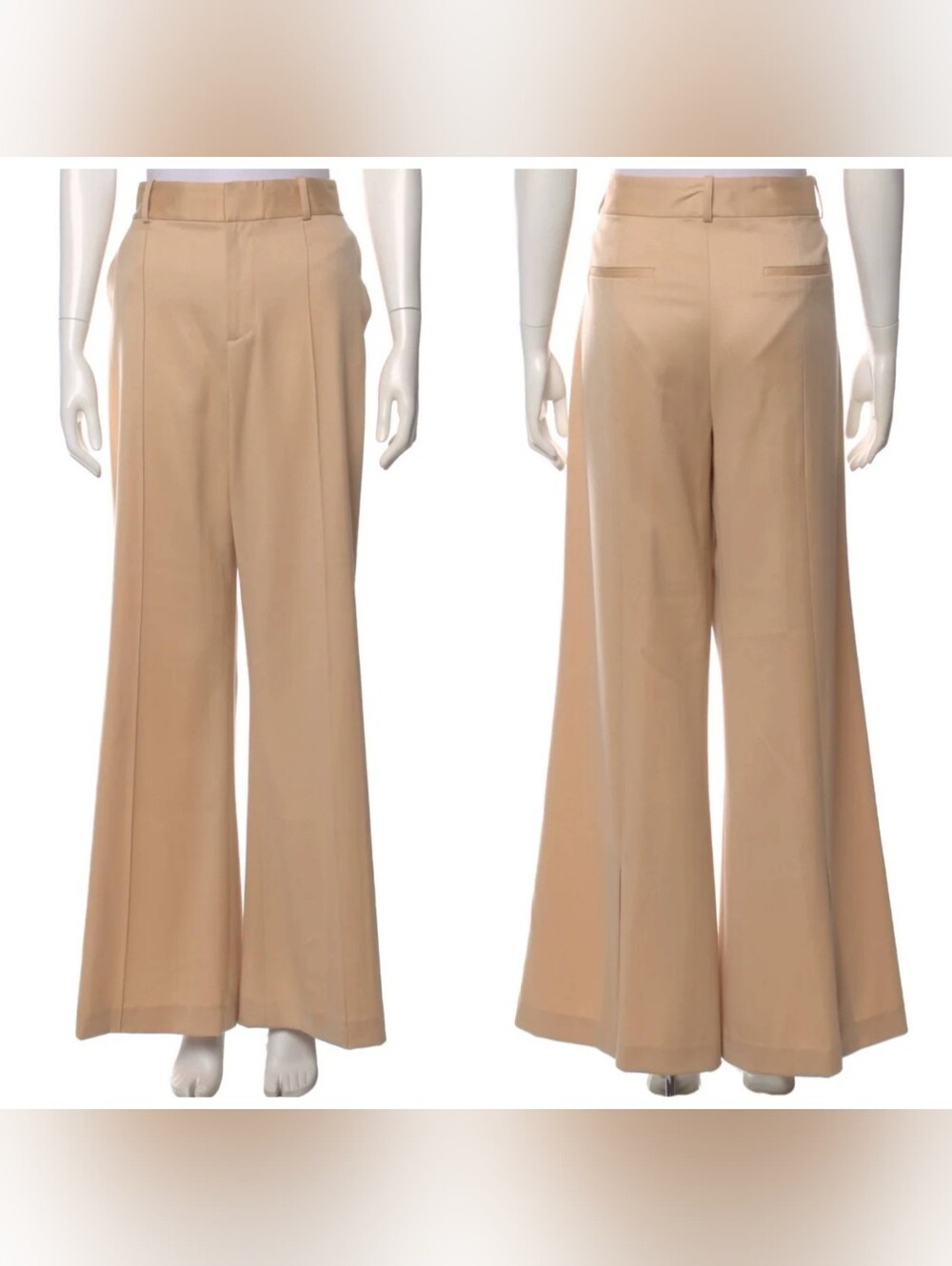 ALICE + OLIVIA PAULA HIGH WAIST PANT WITH BACK SLIT SIZE 12 NWT $330 - Picture 13 of 13